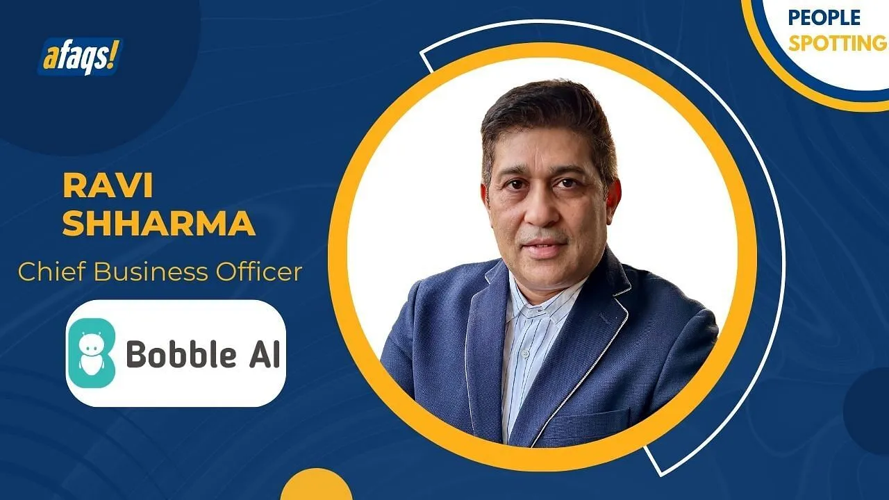 Bobble AI appoints Ravi Shharma as Chief Business Officer