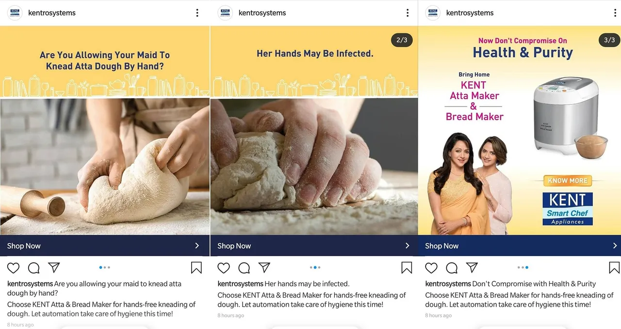 Kent in trouble over 'classist' atta maker ad; company responds