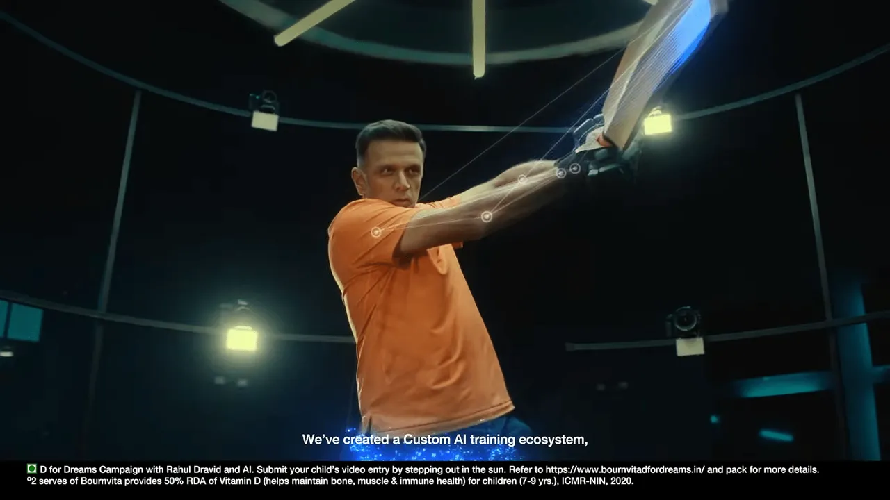 Behind Bournvita’s AI-led campaign that offers personalised batting classes from Rahul Dravid