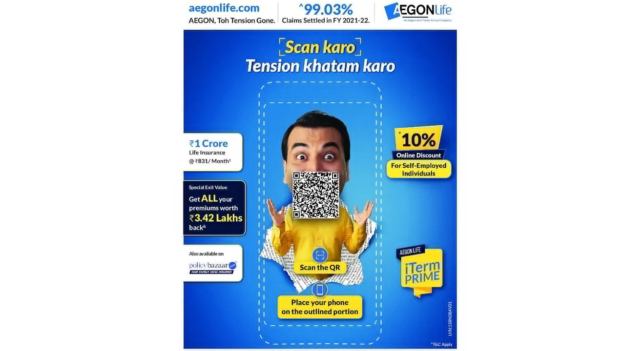 Aegon Life's Print campaign 'sings' a new tune for Emerging India