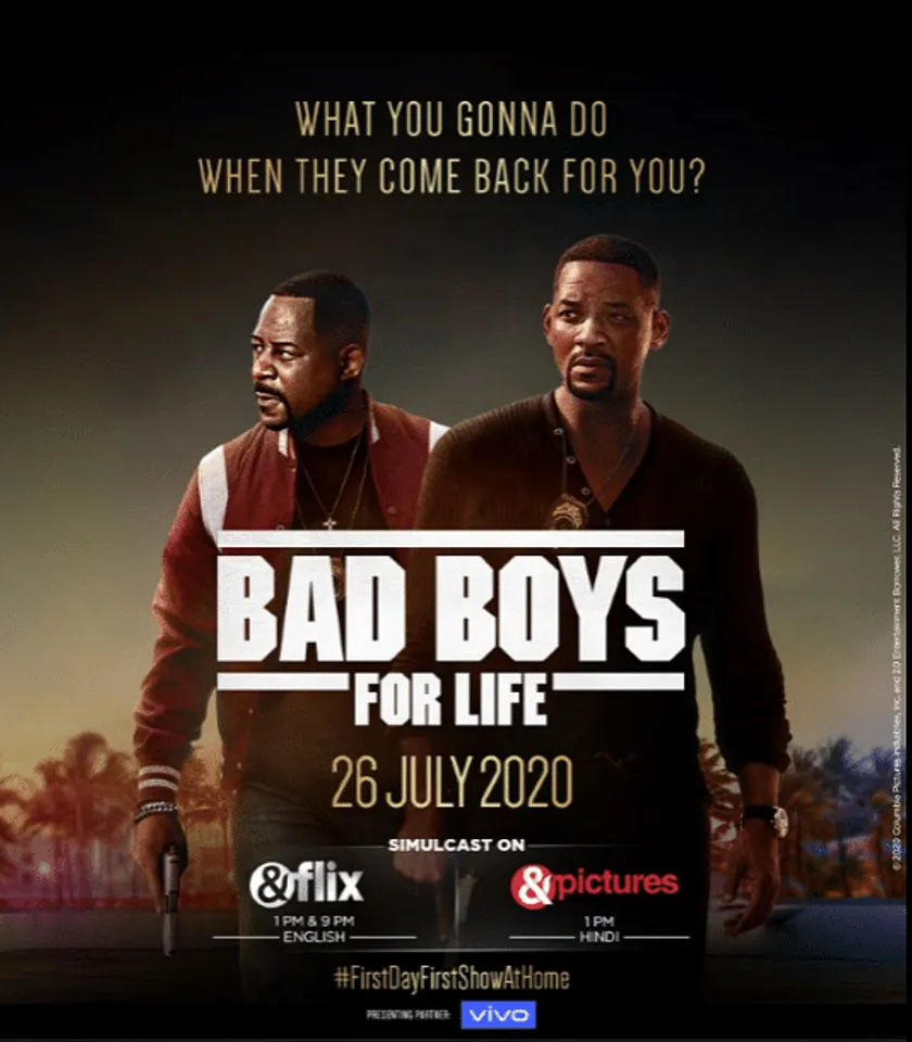 Indian Television Premiere of Bad Boys For Life on &flix