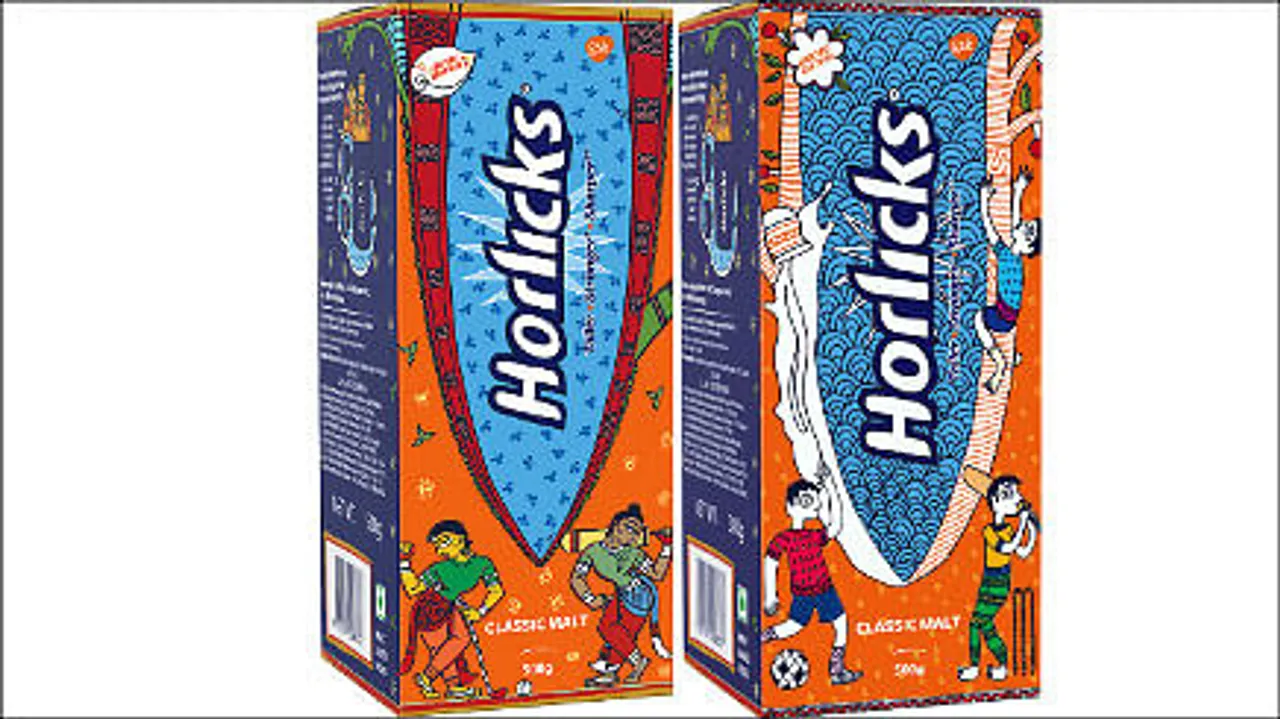 Horlicks promotes nutrition through traditional art forms