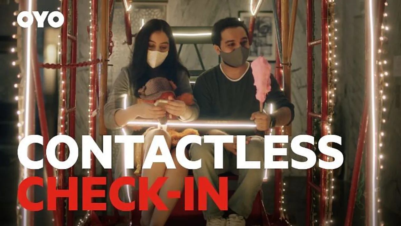 OYO focuses on its contactless check-in service in new spot
