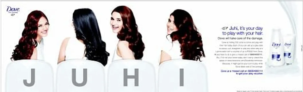 Your day to play with your hair.