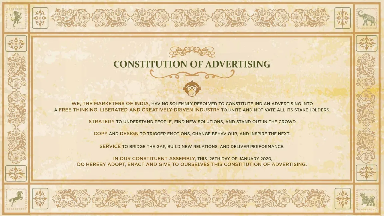 Chimp&z Inc unveils ‘The Constitution of Advertising’