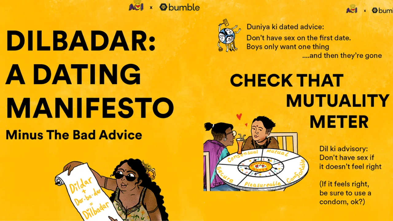 Bumble releases a modern-day manifesto for dating in 2022