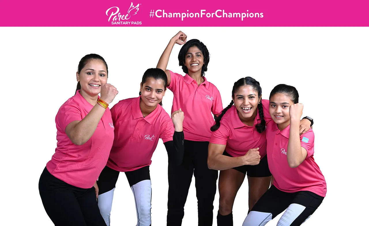 Paree extends its support to young female Indian athletes under #ChampionForChampions campaign