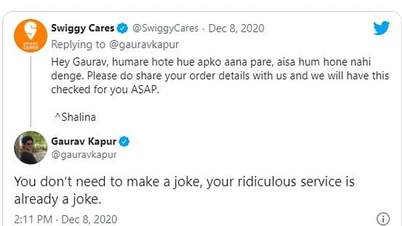 What's the best way for brands to handle disgruntled consumers venting on social media?