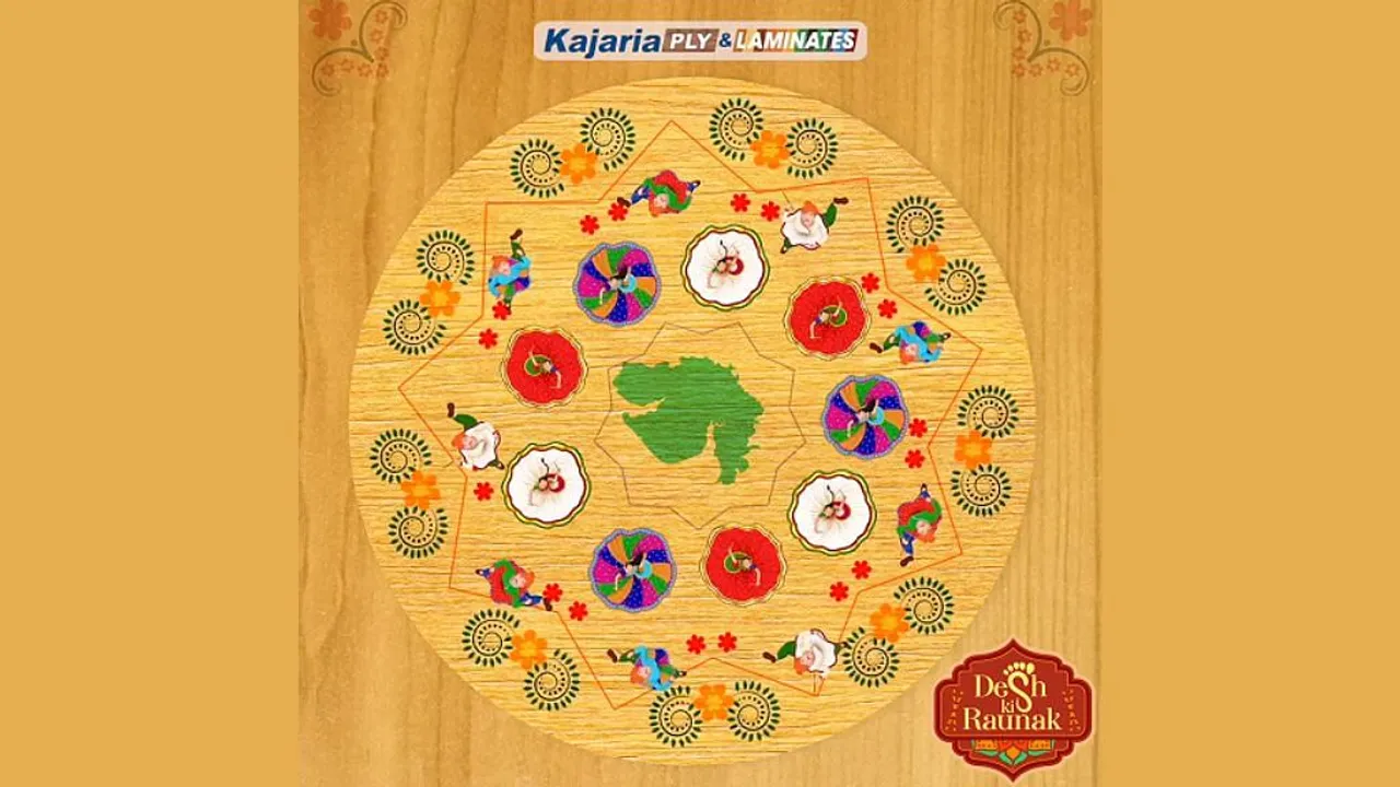 #DeshKiRaunak launched by Kajaria Ply and Laminates to celebrate Navratri