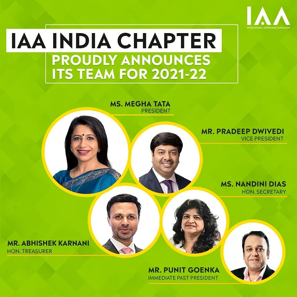 IAA elects Megha Tata as its President for second term