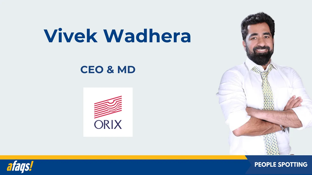 Vivek Wadhera returns to ORIX India as CEO & MD