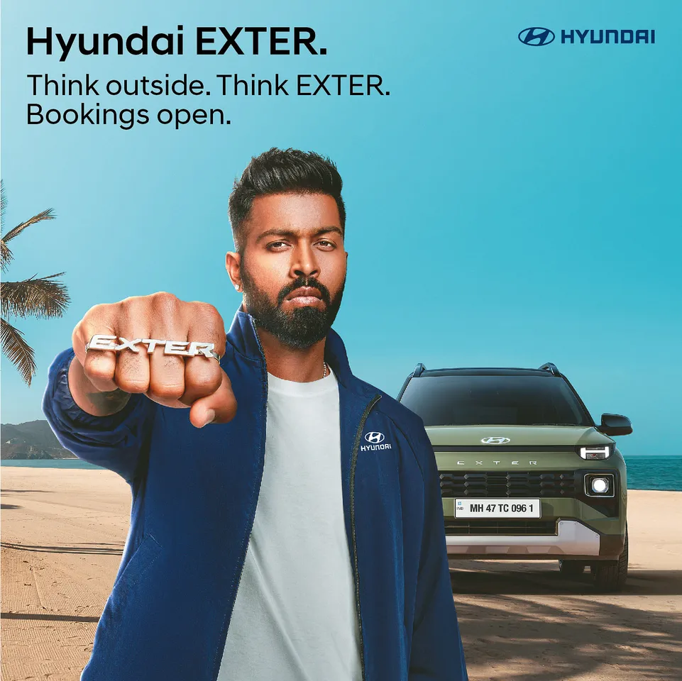 HMIL announces Hardik Pandya as Brand Ambassador for Hyundai EXTER