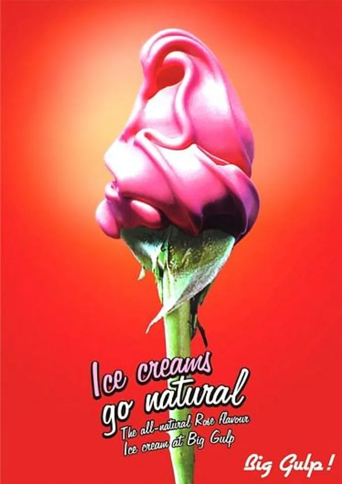 Big gulp Rose flavour