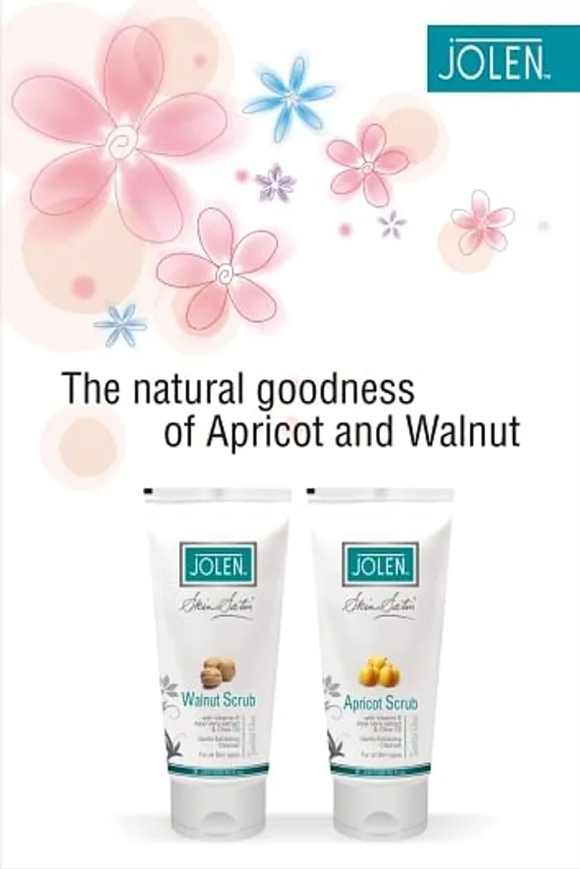 Jolen Scrubs - Apricot & Walnut
