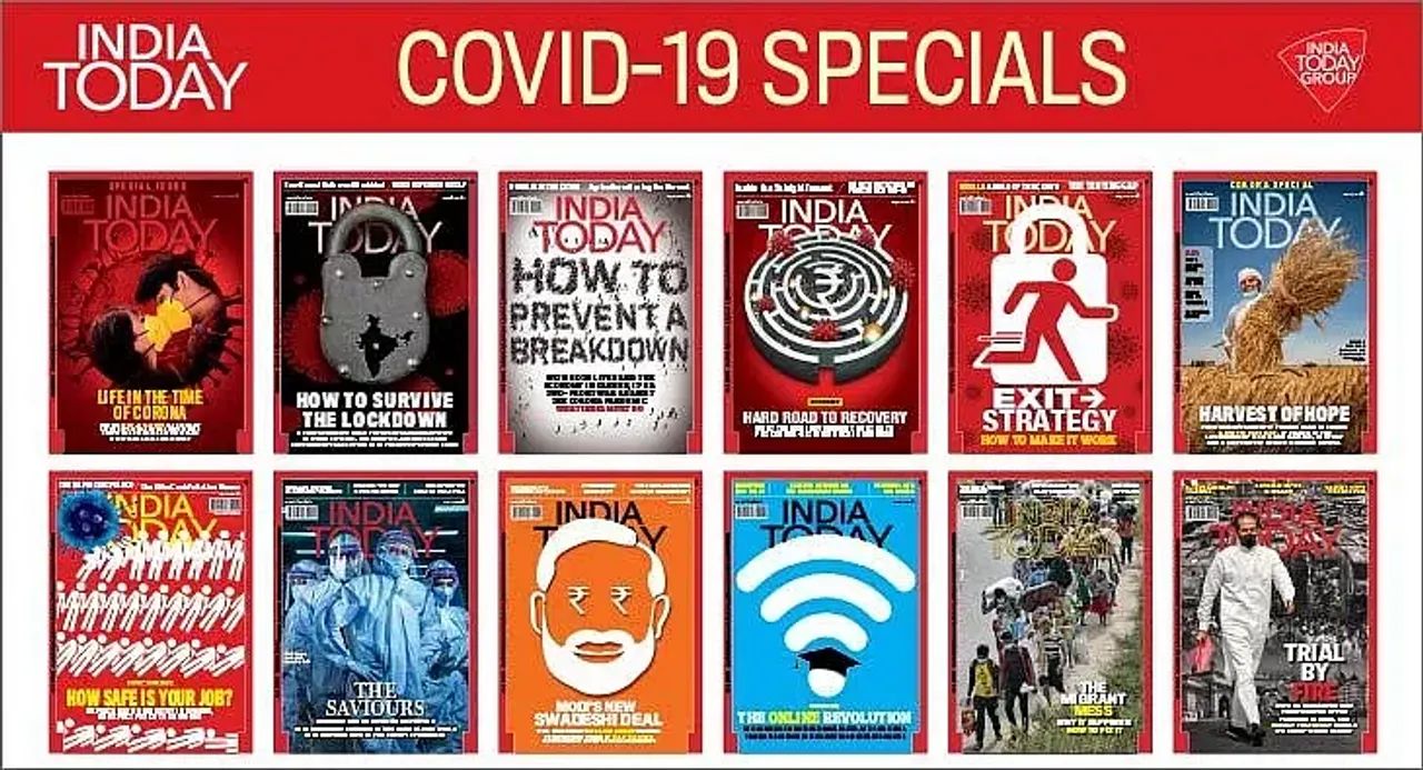 India Today magazine beats the lockdown through innovative publishing and distribution