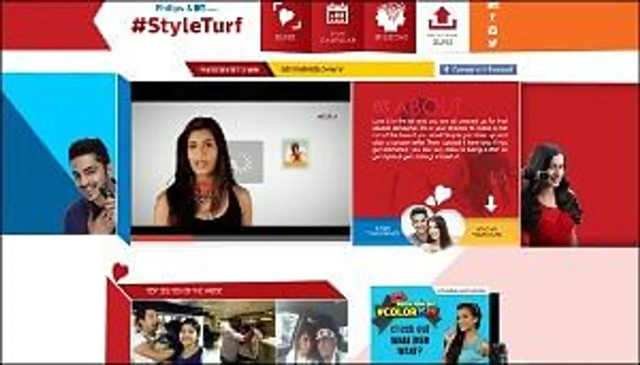 Philips partners StyleTurf for campaign around Valentine's Day