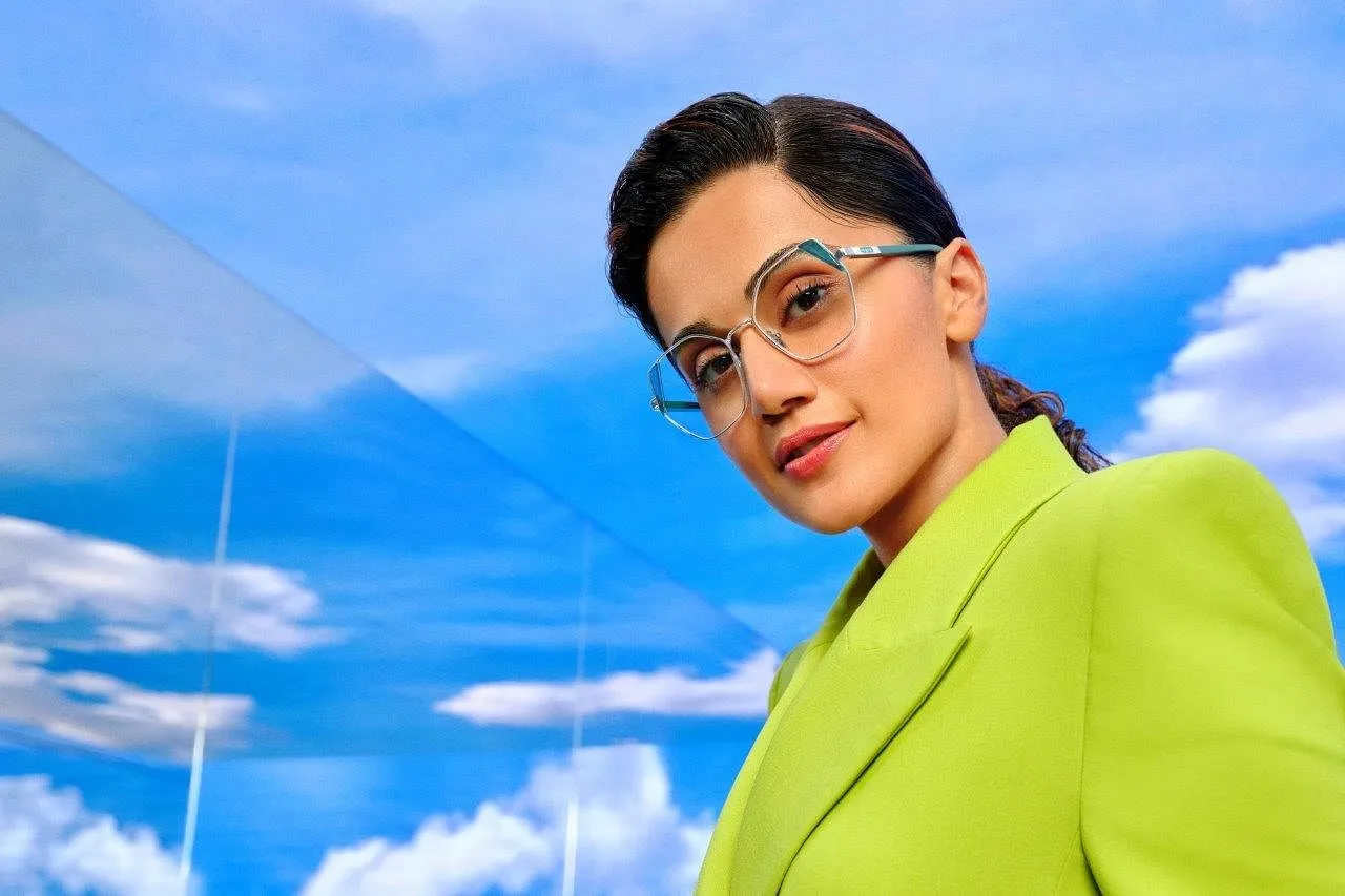 Vogue Eyewear launches new campaign ft. Taapsee Pannu 