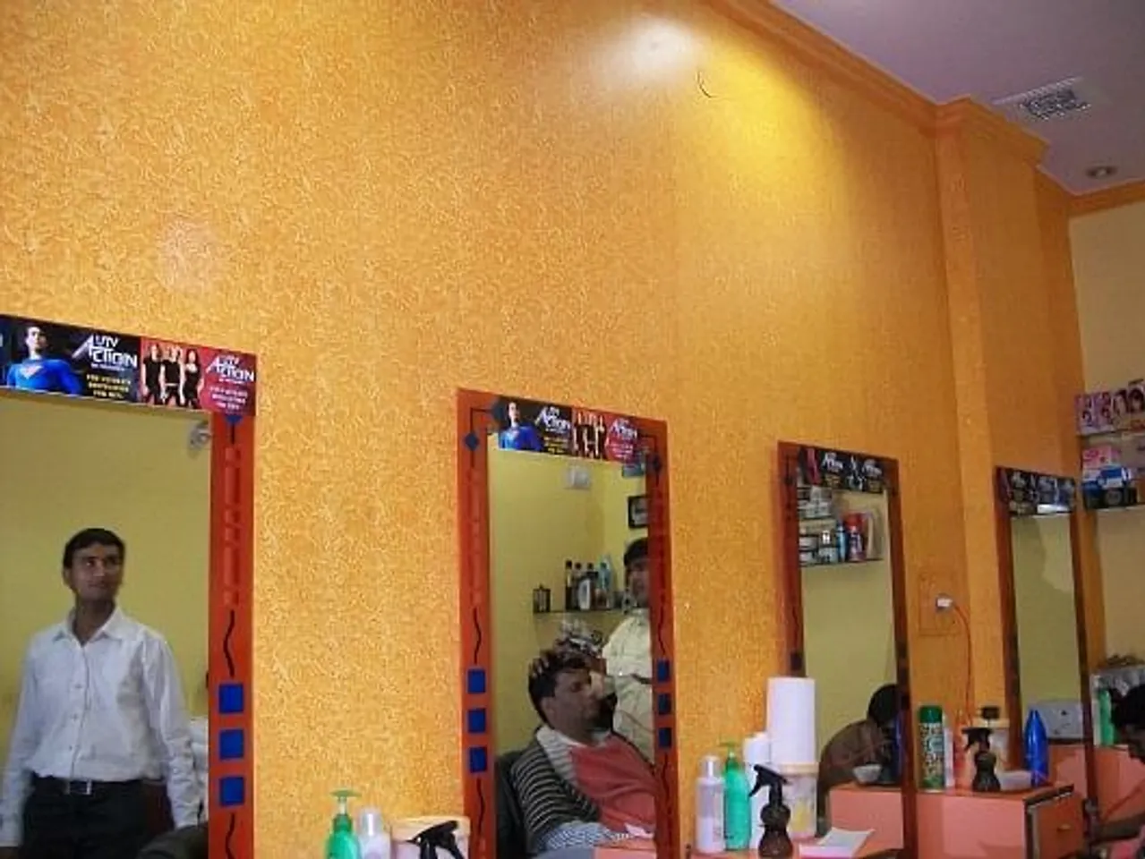 Mirror stickers