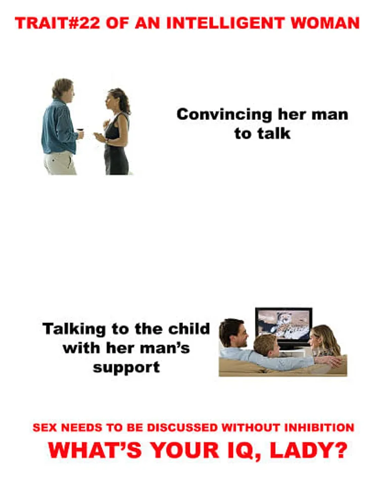 What's Your IQ, Lady