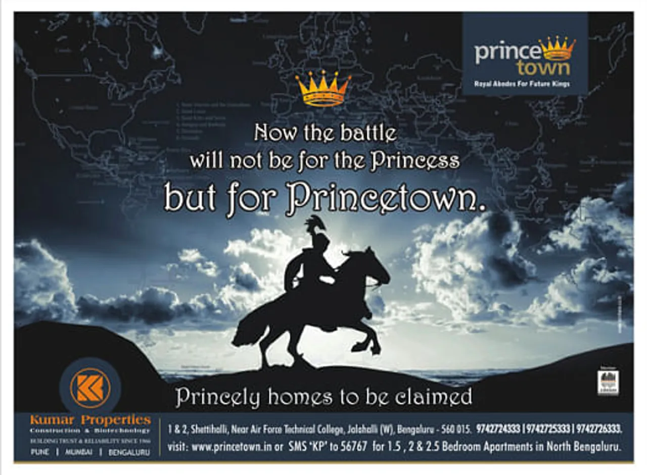 Kumar Properties Project PRINCE TOWN Launch In Banglore.