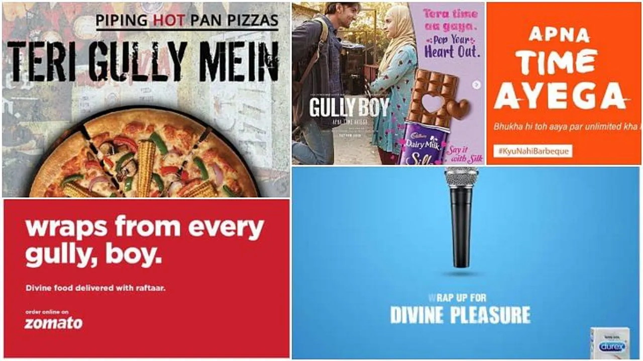 Brands rap, Gully Boy style...