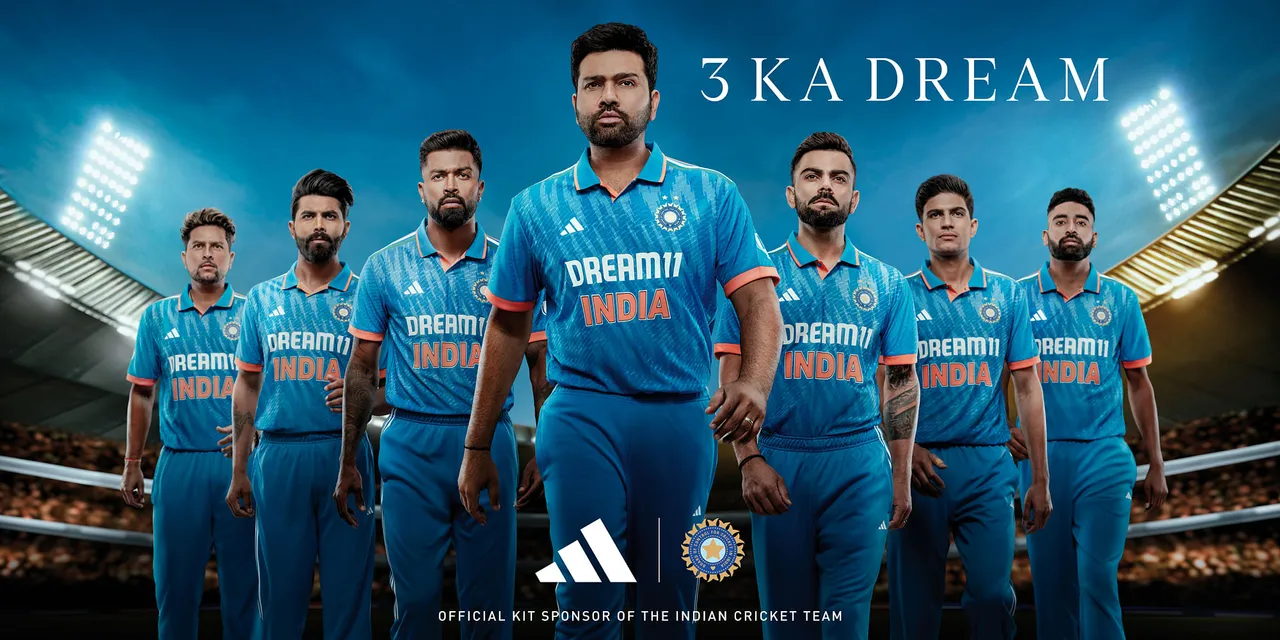 Adidas launches '3 Ka Dream' campaign for ODI World Cup with Raftaar and Indian Cricket Stars