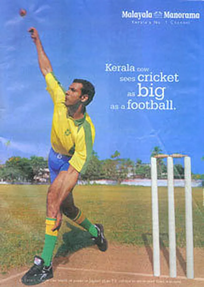 Kerala now sees cricket as big as a football.