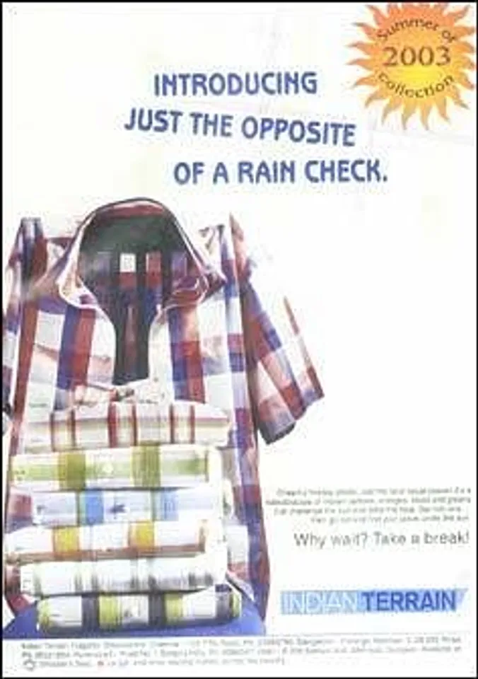 Introducing just the opposite of a rain check.