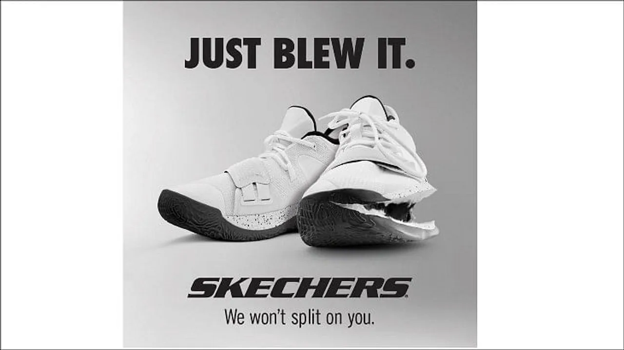 Skechers launches frontal attack on Nike’s ‘Just Do It’
