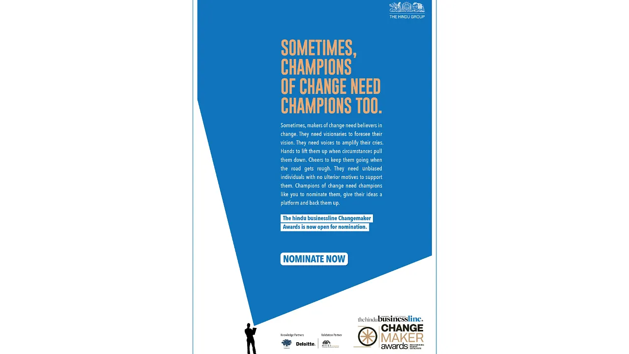The Hindu businessline Changemaker Awards 2024 is open for nominations