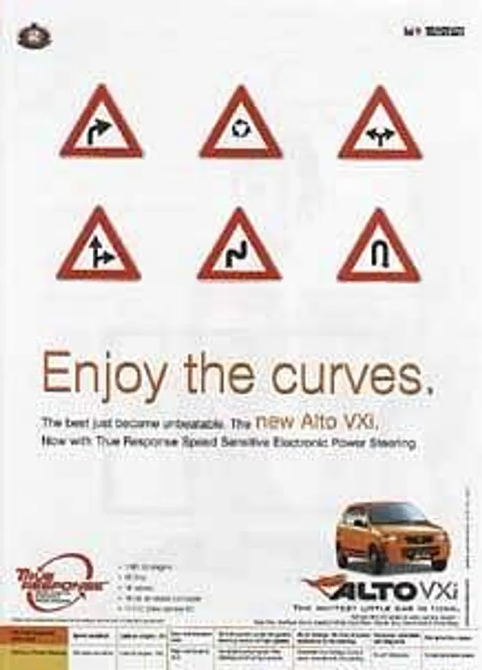 Enjoy the curves.