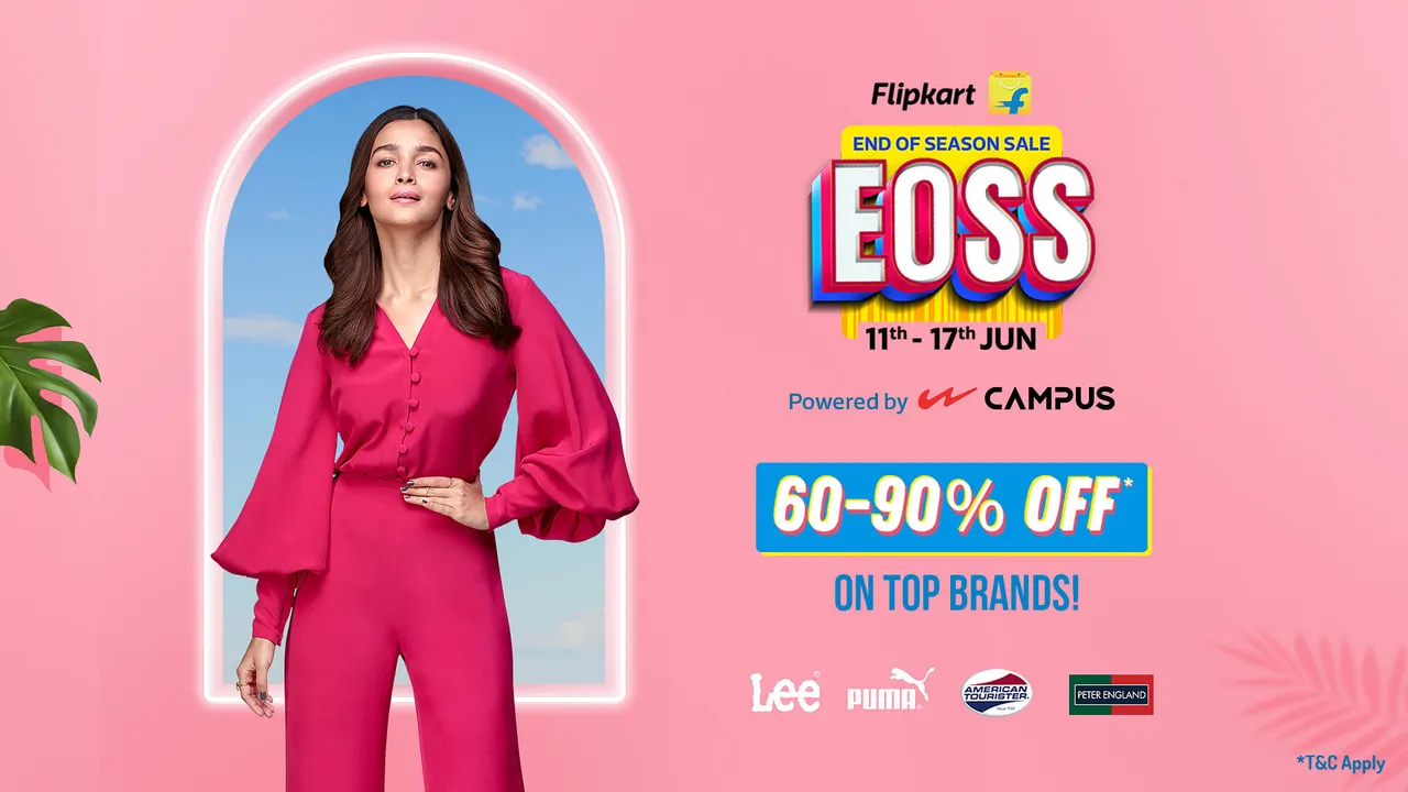 Flipkart’s ‘End Of Season Sale’ set to bring cheer to lakhs of sellers and fashion shoppers