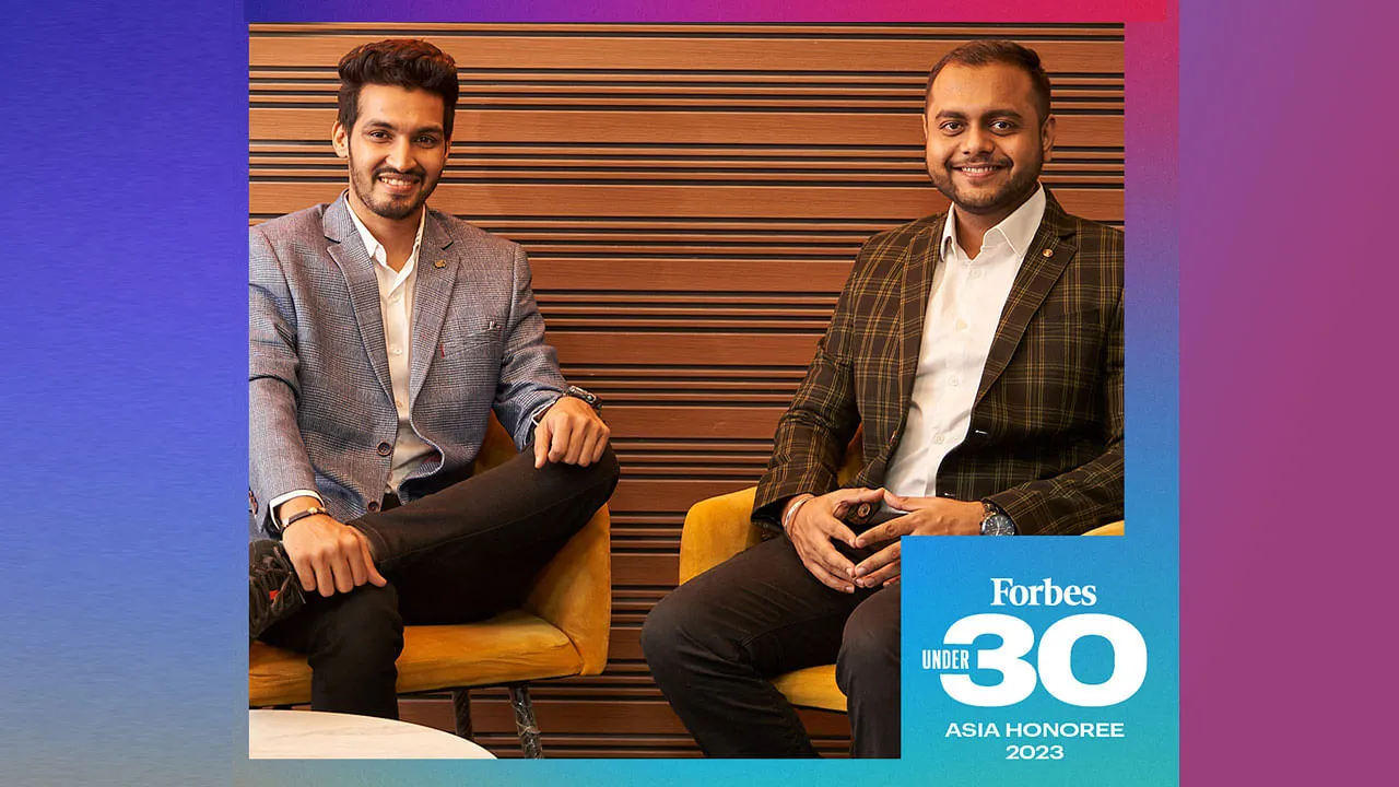 Mobavenue co-founders Tejas Rathod and Kunal Kothari mark their presence on the Esteemed Forbes Asia 30 Under 30 List