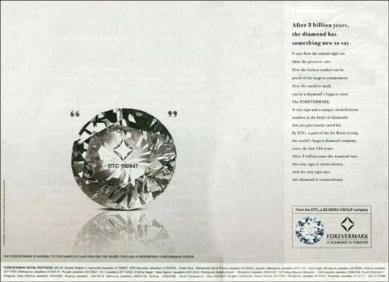 After 3 billion years, the diamond has something new to say.