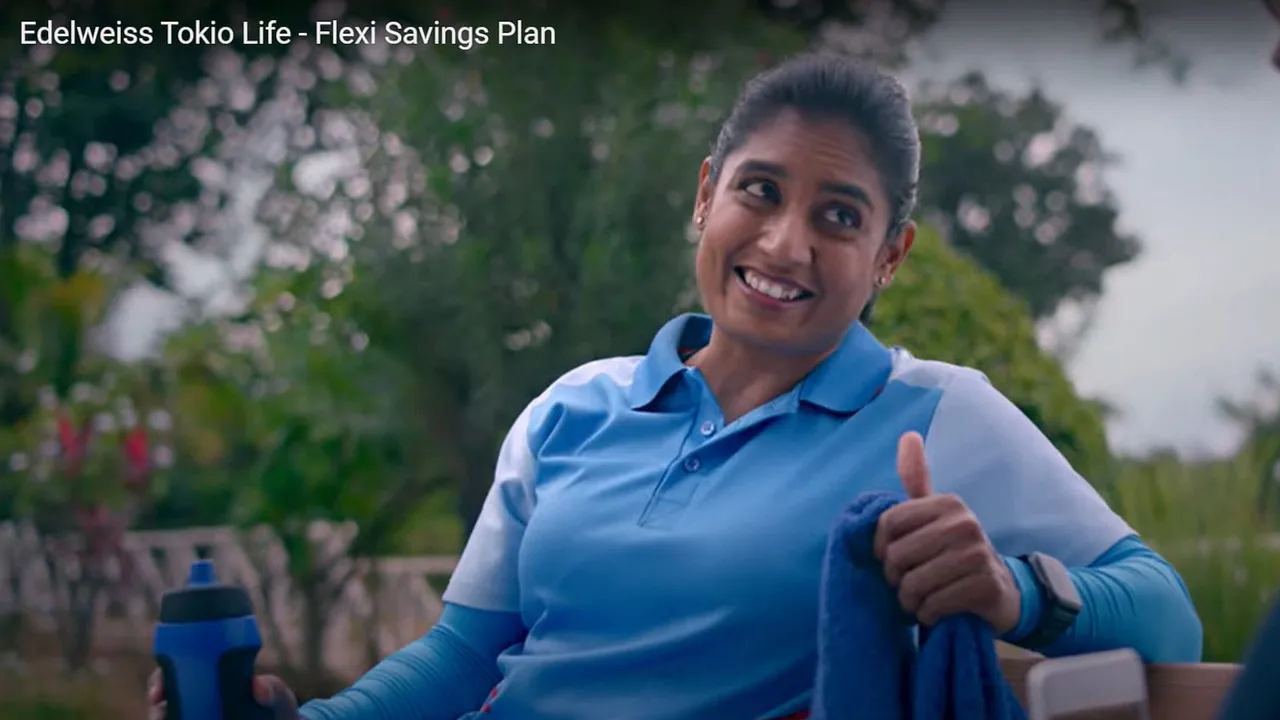 Cricketer Mithali Raj bats for Edelweiss Tokio Life’s Flexi Savings Plan