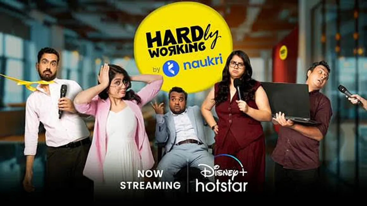 Naukri.com and Disney+ Hotstar launch 'Hardly Working by Naukri' standup series