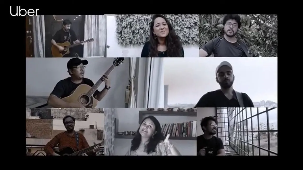 Uber India employees pay musical tribute to driver-partners