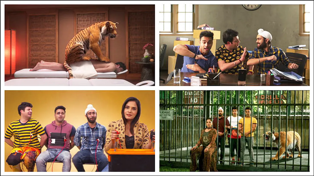 These 'skippable' YouTube pre-roll ads are actually promos for 'Fukrey Returns'...