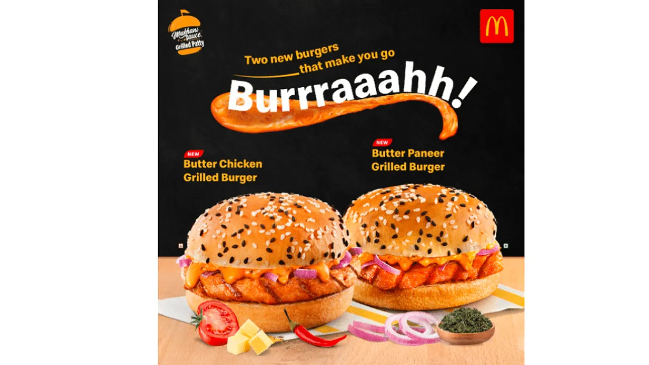 McDonald’s cooks up ‘butter chicken’ and ‘butter paneer’ grilled burgers for North and East India