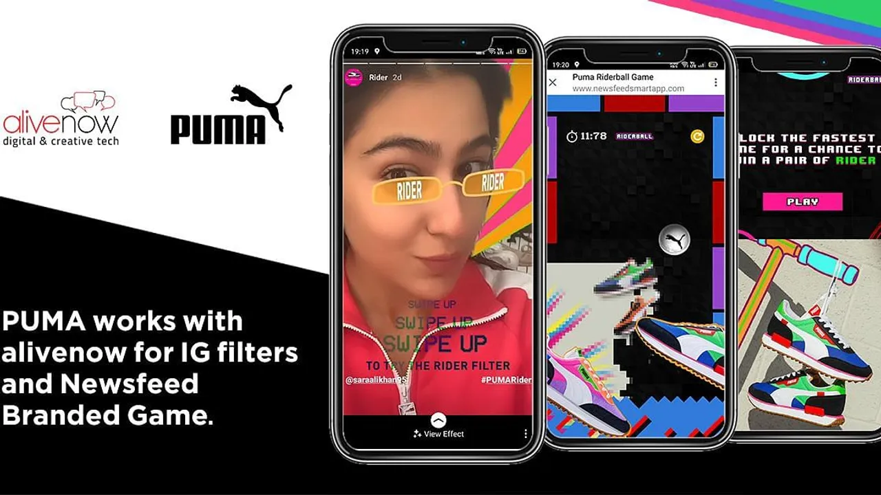 PUMA India launches Instagram AR & Newsfeed SmartApp game