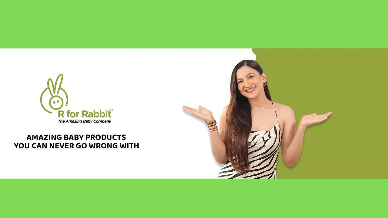 Gauahar Khan becomes face of the baby products brand, R For Rabbit
