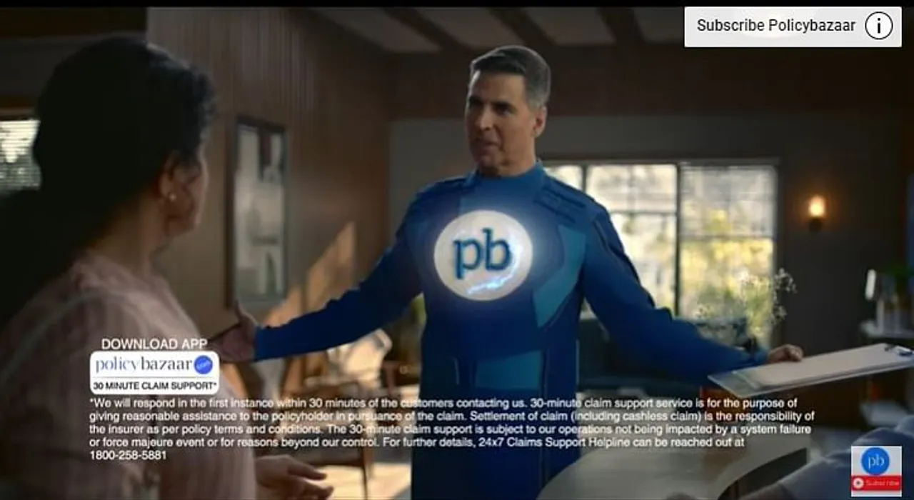 Policybazaar and Akshay Kumar claim to take care of health insurance and hospital formalities in 30 minutes