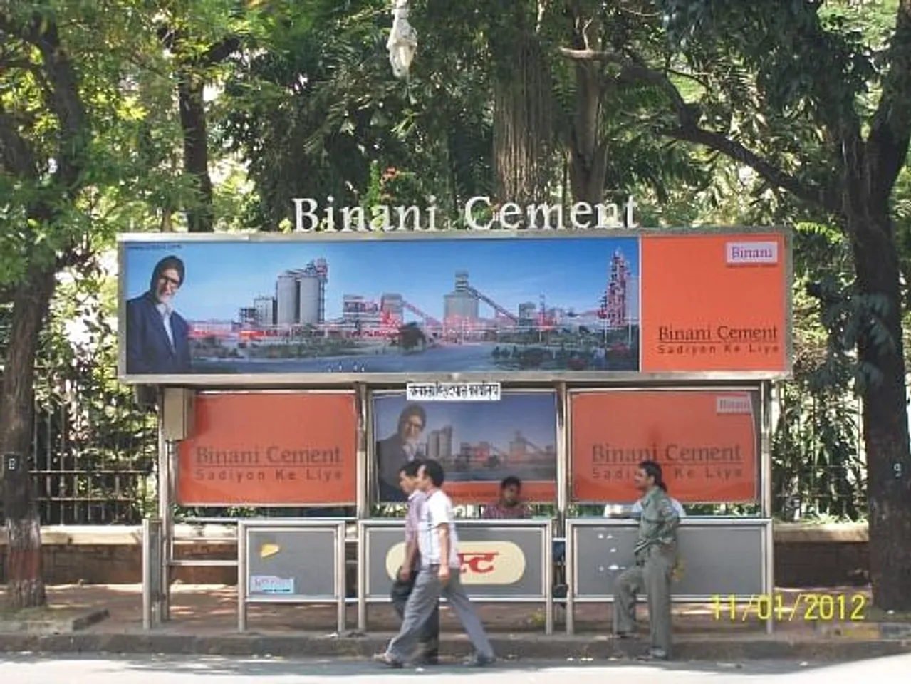 Bus Shelter Branding