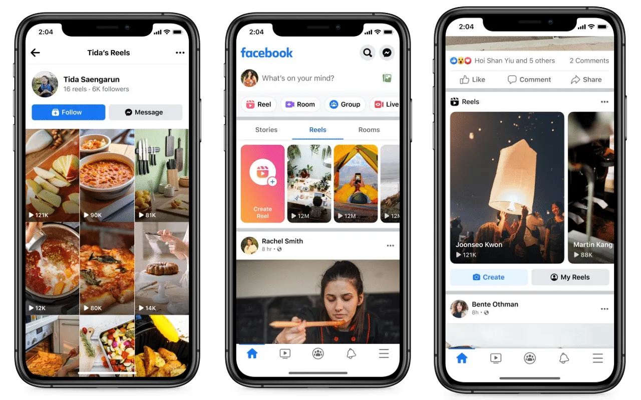 Facebook announces the addition of Reels on its platform