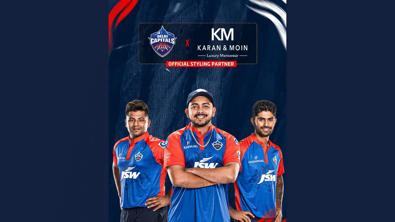Karan & Moin associates with Delhi Capitals as official styling partners  