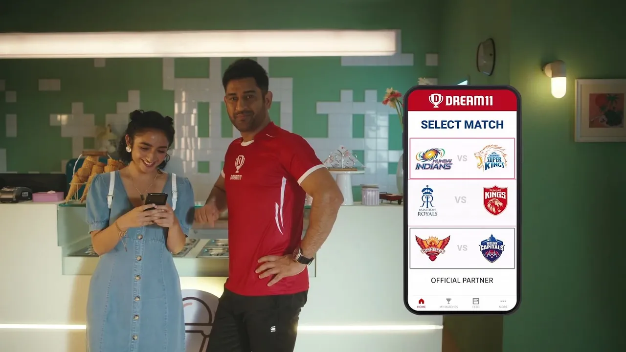 Dream11 highlights ‘team’ and ‘skill’ for IPL season ad burst