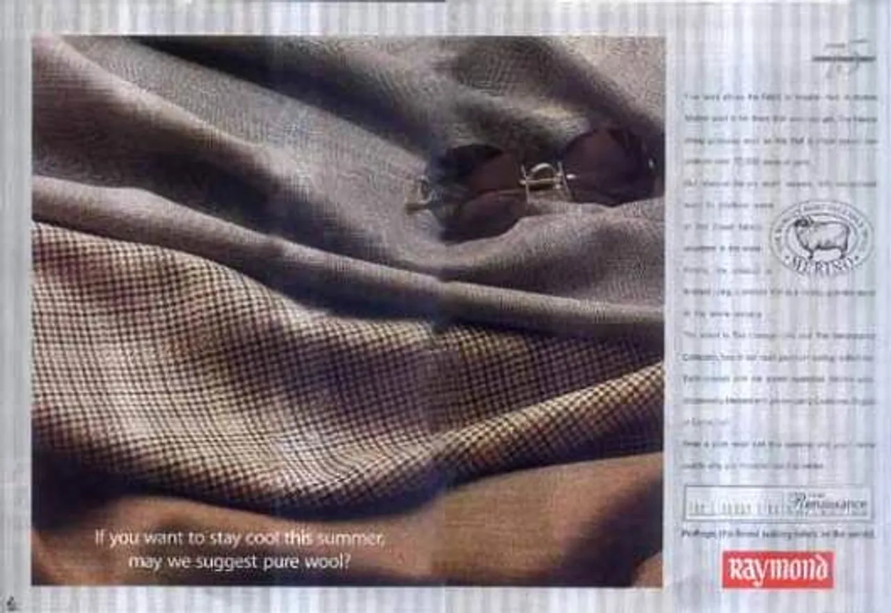 If you want to stay cool this summer, may we suggest pure wool?