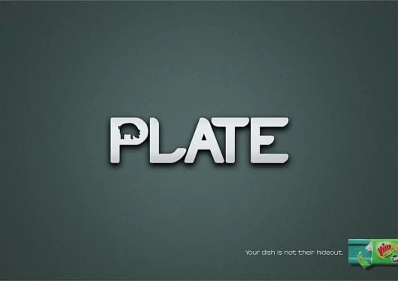 Vim Dishwash Bar: Plate, Pig