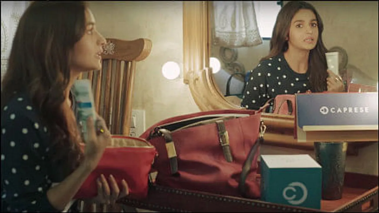 afaqs! Creative Showcase: Could Alia Bhatt and Caprese get more blatant with their branding?