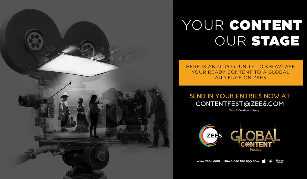 ZEE5 Global launches global OTT Content Festival for independent filmmakers 